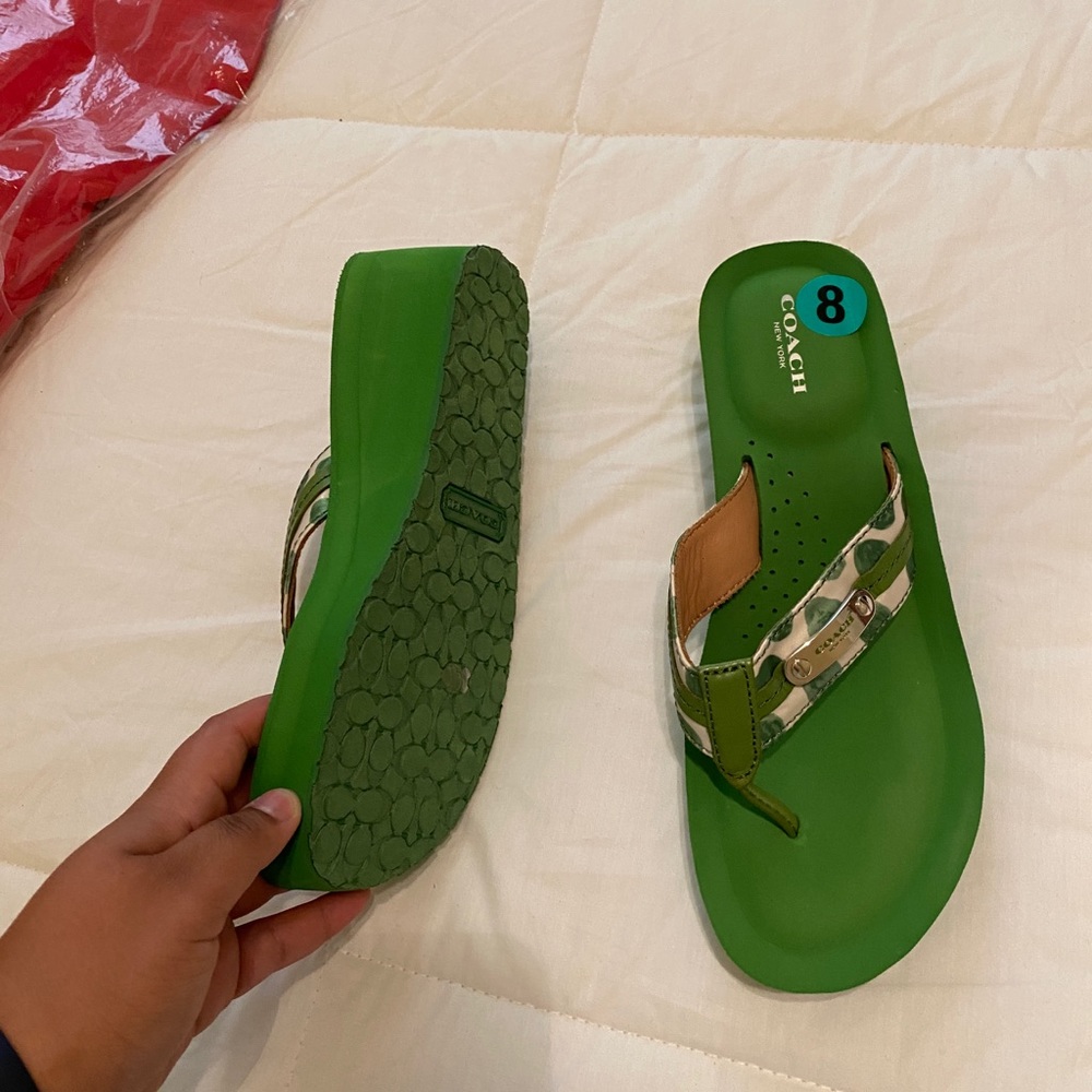 Coach Flip Flops